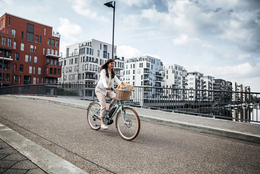 E-Bikes fr die Stadt