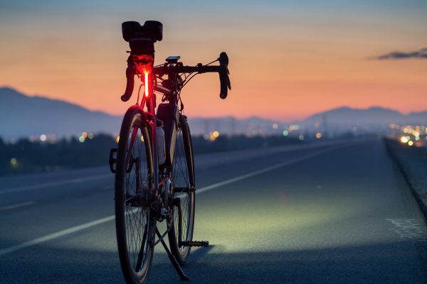 Fahrradbeleuchtung und Reflektoren