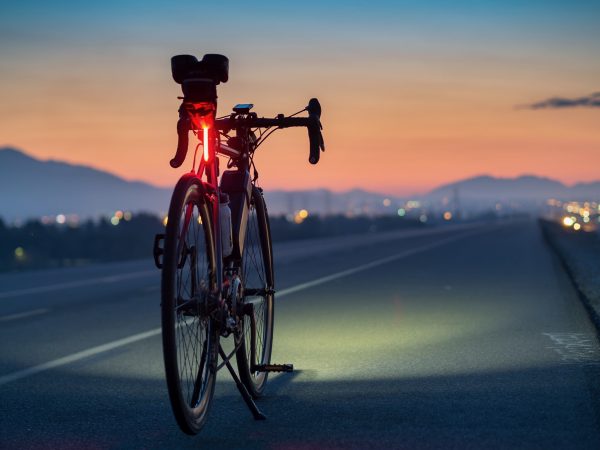 Fahrradbeleuchtung und Reflektoren